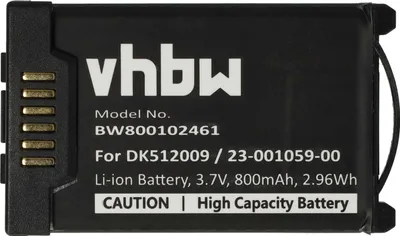 Produktbild von vhbw Akku Ersatz für DK512009, 23-001059-00 für schnurlos Festnetz Telefon (800 mAh, 3,7 V, Li-Ion)