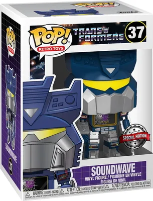 Produktbild von Transformers - Soundwave 37 Special Edition - Funko Pop! - Vinyl Figur