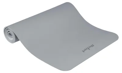 Rebel Active Gymnastikmatte aus TPE, 183 x 61 cm, 1 cm Dicke, grau