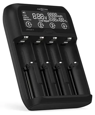 Productafbeelding van ANSMANN 1001-0122 ANSMANN Lithium 4 USB-Akku-Ladegerät