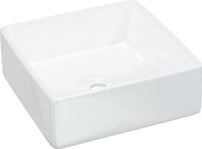 Obrázok produktu pre vidaXL Umývadlo biele 37x37x13 cm keramické štvorcové