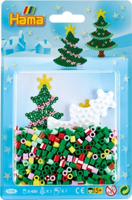 Produktbild von Hama Bügelperlen midi "Weihnachtsbaum" im Blister