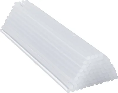 Produktbild von Creativ Company Klebepistolen-Nachfüllungen Mini transparent 25 cm 7 mm 80 Stück