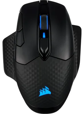 Immagine prodotto di Corsair DARK CORE RGB PRO mouse Mano destra RF Wireless + Bluetooth + USB Type-A Ottico 18000 DPI