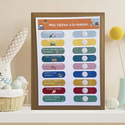 Image de J'apprends à effectuer quelques tâches à la maison