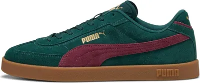 Produktbild von Puma Club II Era Suede Green Terrain-Ruby Shimmer Größe EU 47