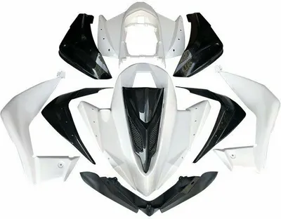 Produktbild von Plastik Set weiß/schwarz Typ 3 ATV Quad 150-250 cc u.a. Jingling Bashan