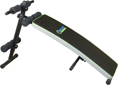 Produktbild von Schrägbank, 125x61x77 cm, einstellbarer Neigungswinkel, faltbar, höhenverstellbare Beinauflage, bis 100 kg