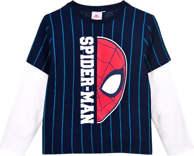 Produktbild von Langarmshirt Spider-Man Dunkelblau 98 cm