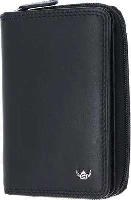 Zdjęcie produktu dla Portfel skórzany Golden Head Polo RFID Protect zip 3317 czarny