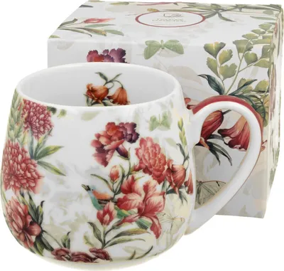Produktbild von DUO FLORAL Fassbecher 430 ml LUCIA New Bone China Porzellan