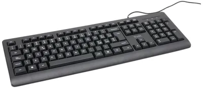 Obrázok produktu pre Trust Taro USB klávesnica drôtová talianske QWERTY rozloženie PC klávesnica s káblom pre počítač notebook Mac Windows kábel 1 8 metrov odolný proti toku ergonomická čierna Publikované
