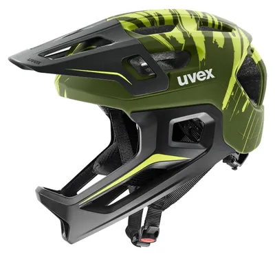 Produktbild von Uvex uvex react jr. fullface super hero blue matt 52-56