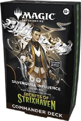 Produktbild von Magic: The Gathering Commander: Secrets of Strixhaven: Silverquill Influenc