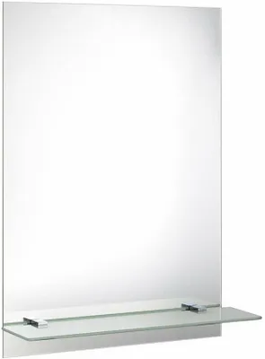 Obrázok produktu pre Zrkadlo s poličkou 50x70cm, vrátane držiaka