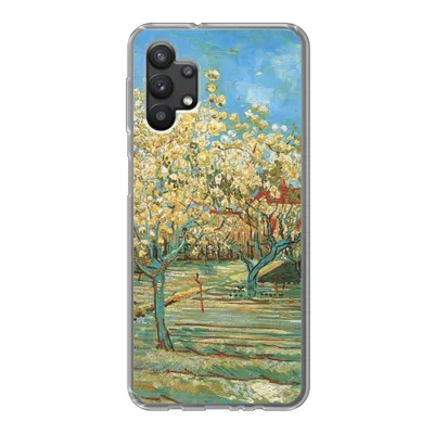 Produktbild von MuchoWow® Handyhülle Schutzhülle Hülle für Samsung Galaxy A32 5G Blühender Obstgarten - Vincent van Gogh Silikon Softcase Handy Hülle - Softcase