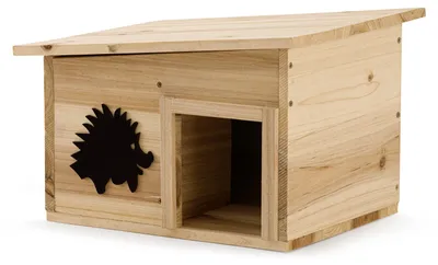 Produktbild von Moorland Igelhaus Winterfest Überwinterungs Holz, 32×26 cm