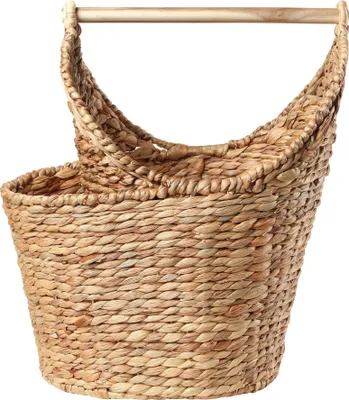 Produktbild von Aufbewahrungskorb für Toilettenpapier aus Wasserhyazinthe – H 42 cm