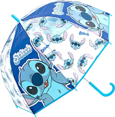 Produktbild von Disney Lilo & Stitch Regenschirm - Kinder Stockregenschirm- Kuppelschirm Ø 67 cm