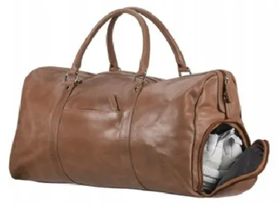 Image de dbramante1928 Kalundborg Sport Weekender Bag - Sac de voyage en cuir 15" (marron)