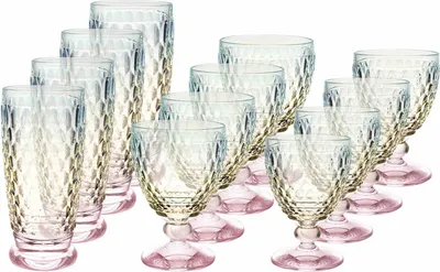 Produktbild von Villeroy & Boch Boston Pearl Longdrink- und Weinglas-Set 12-teilig