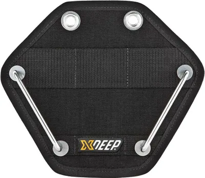 Produktbild von xDEEP Sidemount Buttplate für Stahltank