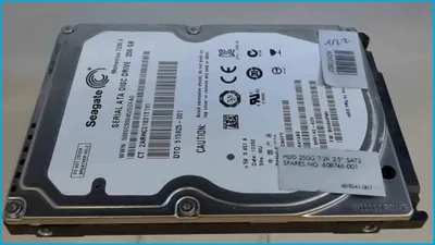 Produktbild von Seagate Momentus 250GB 2.5" SATA II, 250 GB, 7200 RPM, 16 MB, 2.5", Serial ATA II