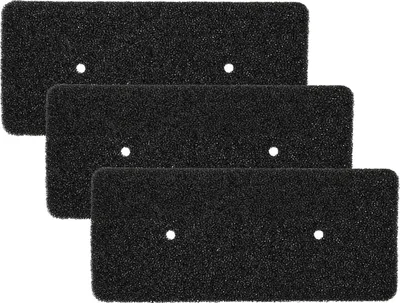 Produktbild von vhbw 3x Schaumfilter kompatibel mit Samsung DV80H8100HWEU, DV80H8100HWEN, DV80H8100HWEG, DV80F5E5HGWEU, DV70F5E0HGWEU, DV90H8000HW Wäschetrockner