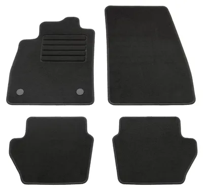 Produktbild von Fußmatten-Set für Ford Fiesta MK8, 07/2017-06/2023, 4-teilig, Schwarz