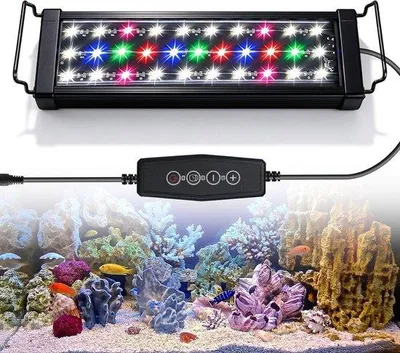 Zdjęcie produktu dla Oświetlenie Aquarium LED - regulowana jasność - z zegarem - akwarii - Homevero