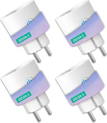 Image de Prises intelligentes 16 A avec moniteur d'énergie et Wi-Fi