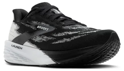 Produktbild von Brooks Launch 11 - Herren Laufschuh - Black/White Black/White 45.5