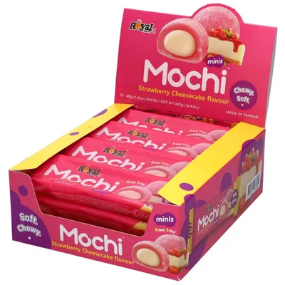 Productafbeelding van Royal Family Mochi Aardbeien-cheesecake, 40g