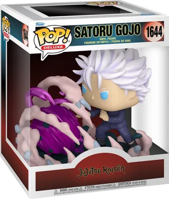 Produktbild von Jujutsu Kaisen POP! Deluxe Vinyl Figur Gojo (HT:Purple) 9 cm