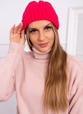 Zdjęcie produktu dla Czapka damska Kesi Magda fuksja uniwersalna