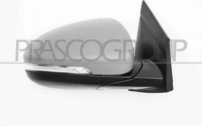 Produktbild von PRASCO HN8067345 Außenspiegel Seitenspiegel Rechts für HYUNDAI Tucson (TL, TLE) Beheizt Konvex Grundiert Elektrisch