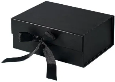 Obrázek produktu pro Magnetická dárková krabička, černá, rozměry 27 x 19 x 8 cm