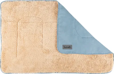 Produktbild von 110 cm - 75 cm Schecker Hundedecke - SCRUFFS® Cosy Hundedecken  -Lagoom Blue