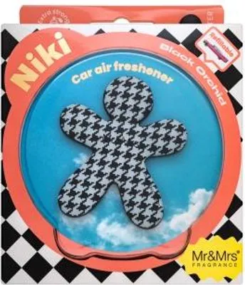 Zdjęcie produktu dla Mr&Mrs Fragrance Niki Car Air Freshener Black Orchid