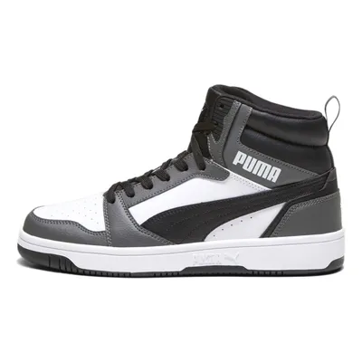 Produktbild von Puma Rebound v6 White-Black-Shadow Gray Größe EU 38,5