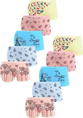 Produktbild von 10 Jungen Boxershorts Unterhosen aus Baumwolle Unterwäsche - Champion