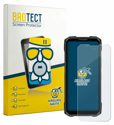 Produktbild von BROTECT Entspiegelungs Schutzglas für Doogee V Max 2 Schutzfolie Panzer Folie Glas Display Schutz matt