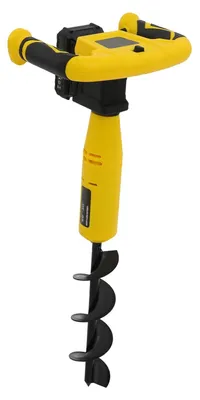 Image de Perceuse à percussion sans fil - Perceuse sans fil pour le jardin - 20 V, batterie Li-Ion 2,0 Ah - 350 W, 550 tr/min - Foret 30 x 8 cm - Prise européenne - Noir