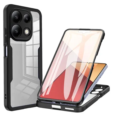Obrázek produktu pro Techsuit ColorVerse 360 pouzdro s ochrannou fólií pro Xiaomi Redmi Note 13 Pro / Xiaomi Poco M6 Pro - Black