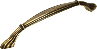 Obrázok produktu pre Rukoväť UR51, starožitná patinovaná mosadz, 128 mm