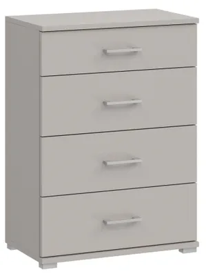 Produktbild von Schuhschrank Landhausstil Beige, 3 Türen, 1 Schublade, 60x82x35 cm