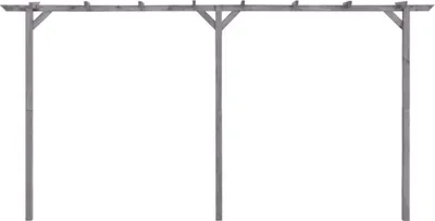 Immagine prodotto di Pergola da giardino grigia 400x40x205 cm Legno di pino impregnato