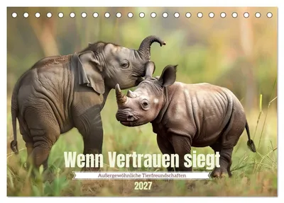Produktbild von Wenn Vertrauen siegt (Tischkalender 2027 DIN A5 quer), CALVENDO Monatskalender