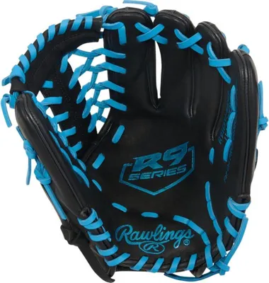 Obrázek produktu pro Rawlings R9115U-4BCB R9 ContoUR 11,5palcová baseballová rukavice | Chytání levou rukou