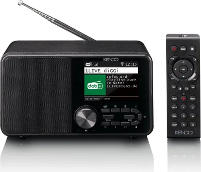 Produktbild von KENDO IR DAB Radio+ 25EX DAB+ Internetradio (USB Mediaplayer, Bluetooth, Wecker, UKW, 10 Watt, Hotel-Modus)